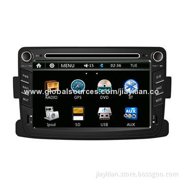 Car Radio Player for Renault Duster/Dacia with BT, TV, GPS, iPod, 3G